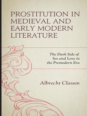 cover image of Prostitution in Medieval and Early Modern Literature